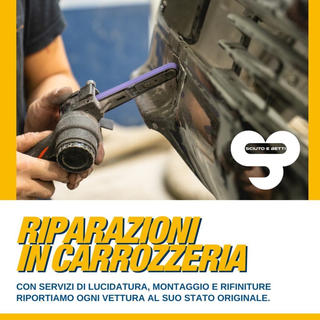 SCIUTO DANNI ALLA CARROZZERIA